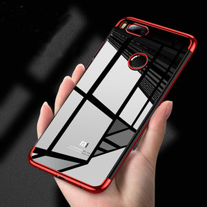 CAFELE Luxury Ultra Thin Color Plating Soft TPU Protective Case For Xiaomi Mi A1 / Xiaomi Mi 5X