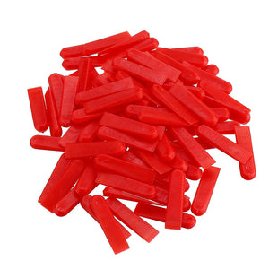 100pcs 30x7.5x5mm PVC Tile Leveling U Shape Wedge Tile Spacers For Tile Surface-Levelling System