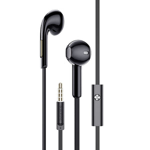 BOROFONE BM55 Wired Earphone 14MM Driver Stereo 3.5MM Ergonomic Comfort Sports Music Half-In-Ear Headphones with Mic