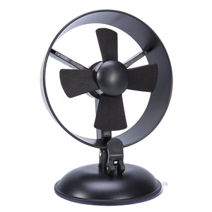 Loskii LF-536 Suction Cup Desk Fan Mini USB Table Fan Adjustable Head Ultra Quiet Cooling Fan