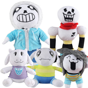 Undertale Plush Toy Stuffed Doll Sans Papyrus Temmie Toriel Asriel Kids Gift