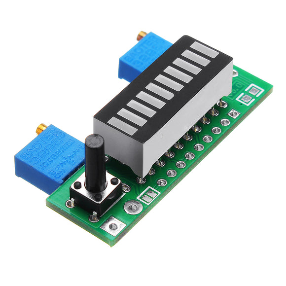 5pcs Green LM3914 Battery Capacity Indicator Module LED Power Level Tester Display Board