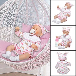 NPK 40cm Vinyl Silicone Reborn Doll Real Life Like Looking Newborn Baby Dolls