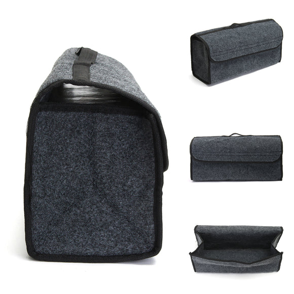 Collapsible Car Mounted Travel Storage Box Back Storage Bag Gripesack