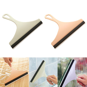 Glass Scraper Cleaner High Quality Soft Plastic Glass Brush Wiper Simple Mirror Floor Blade Cleaning Brush