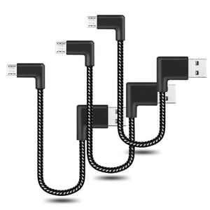 Bakeey 90 Degree Reversible 2.4A Micro USB Charging Data Cable for Samsung S6 S7 Xiaomi Note 4