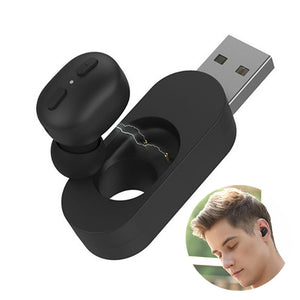 Wavefun Micro Mini USB Earphone Bass Sports Wireless bluetooth 5.0 Headphones With Mic for IPhone Xiaomi