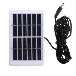 6V 1.2W Durable Waterproof Solar Panel Charger For Emergency Light Camping Lamp