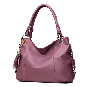 Women PU Leather Elegant Functional Handbag Shoulder Bag Crossbody Bag