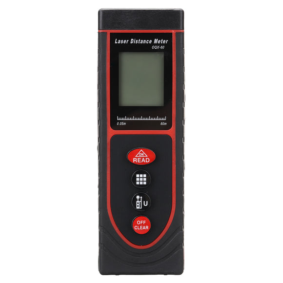 60m Digital Handheld Laser Distance Meter Range Finder Measure Diastimeter Laser Distance Meter