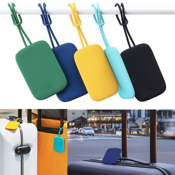 Xiaomi 90FUN Colorful Silicone Baggage Tag Portable Suitcase Luggage Bag Tag Anti-lost Label