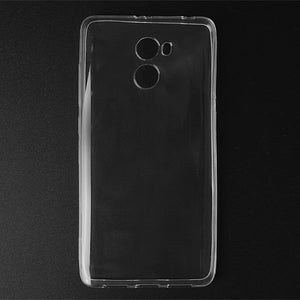 Ultra Thin Transparent TPU Soft Back Case Cover For Xiaomi Redmi 4 2GB RAM 16GB ROM Version