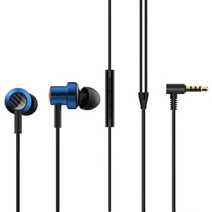 Original Xiaomi Dual Drivers Earphone 3.5mm Earphones HiFi Deep Bass Wired Control Magnetic Earbuds Headphone with Mic