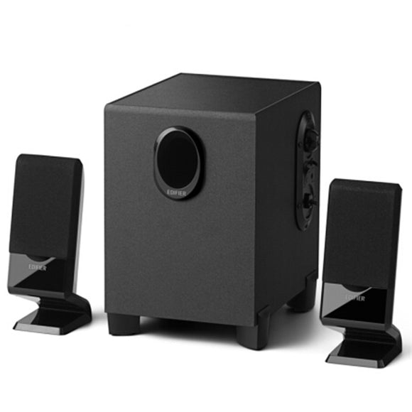 Edifier R101V Mini Laptop Audio Multimedia Desktop Subwoofer 2.1 Channel Wooden Wired Speaker