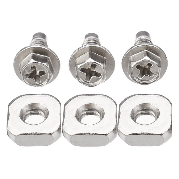 3pcs Dryer Terminal Block Nut Bolt Screw Kit for Whirlpool and Kenmore WP279393 279393