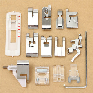 14Pcs Snap Presser Foot Set for VIKING HUSQVARNA Sewing Machines 335 330 325