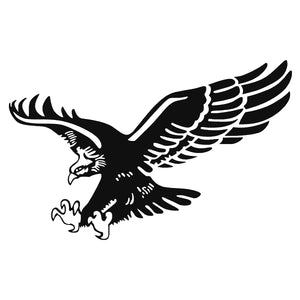 Car Auto Eagle Reflective Decal Vinyl Stickers Door Hood Cover Sticker Exterior