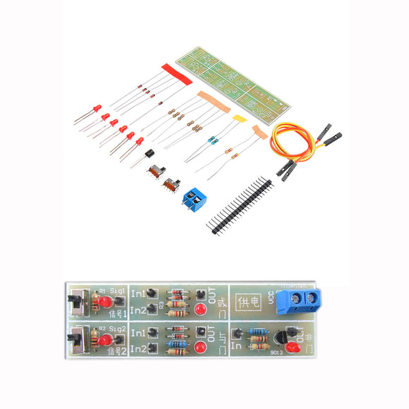10pcs DIY Discrete Element Gate Circuit Kit Digital Circuit Teaching Experiment Starter Kits