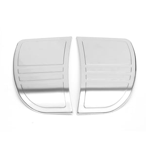 Pair Tri Line Stereo Trim Cover For Touring Electra GLIDE Street Plastic 14-16