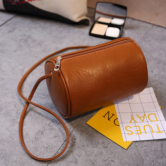 Women Faux Leather Vintage Pillow Phone Bag Crossbody Bag Shoulder Bag