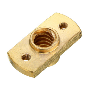 Creality 3D Brass T8 Lead Screw Nut Pitch 2mm for Stepper Motor 3D Printer Part