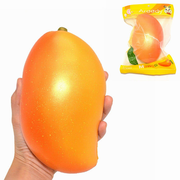 Areedy Squishy Mango Licensed Super Slow Rising 16cm Original Packaging With Random Free Gift