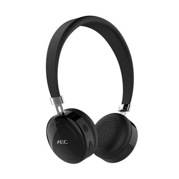 AEC BQ668 On-ear HiFi Noise Cancelling Aux-in Heavy Bass Bluetooth Headphonee With Mic for iPhoneX