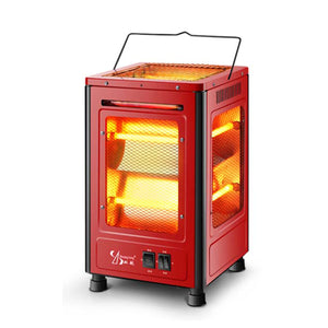 220V 2000W Five-Sided Heater Grill Type Brazier Heater Energy Saving Vertical Electric Heater