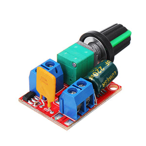 DC 3V To DC 35V 5A 90W Mini DC Motor PWM Speed Controller Module Speed Regulator Adjustable Light Mo