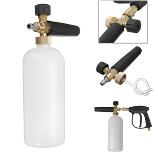 Foam Lance Snow Pressure Gun & Bottle Foamer Wash Quick Adapter Jet