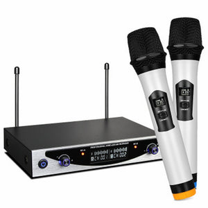 BAOBAOMI MU-899 UHF Wireless Handheld Microphone System for Kraoke Speech Party