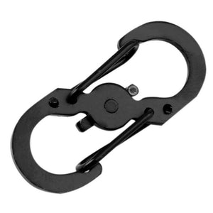 12th Anniversary VIP Special Edition - S Shape Plastic Steel Anti Theft Carabiner Keychain Hook Clip EDC Tool