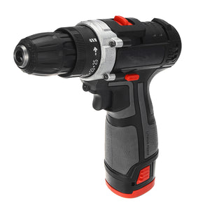 16.8V Cordless Drill 3/8 Keyless Chuck 2 Speed Electric Screwdriver Li-Ion Battery"