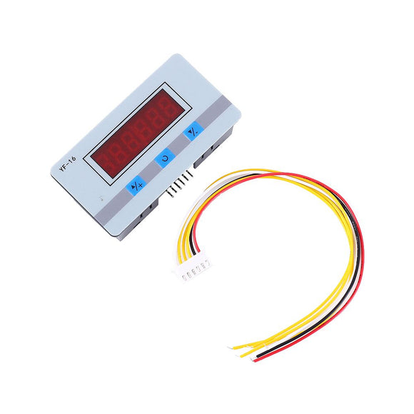 Electronic Trigger Counter Module Accumulator 6-Bit Red Digital Tube Display PNP NPN Signal Trigger DC 5V 12V 24V