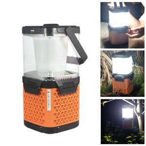 Portable Environmental Saline LED Lantern Camp Tent Emergency Light Mobile Power