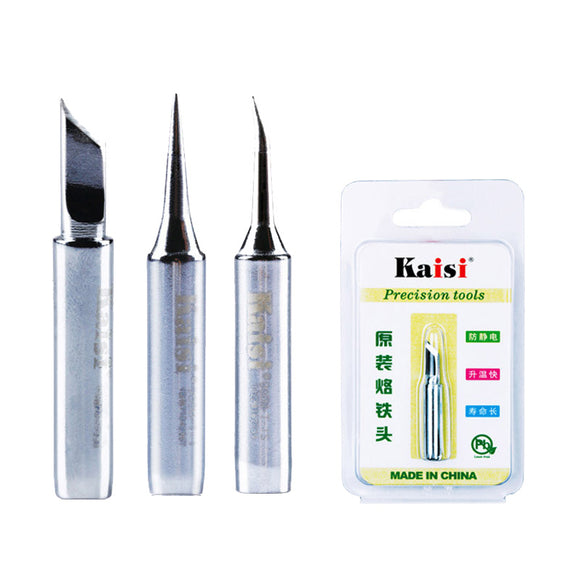 Kaisi 900M 936 Soldering Iron Tips 900M-T-I 900M-T-IS 900M-T-K Black Edition Horseshoe Flat Tip Iron