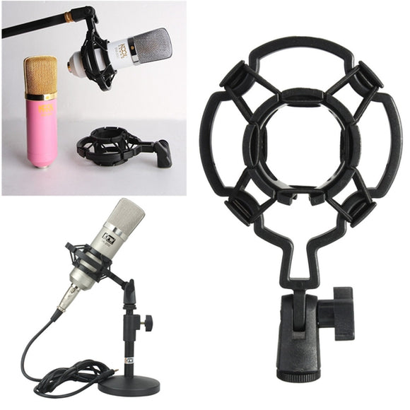 Studio Mic Shock Mount Holder For Large Diaphram Condenser Mic Clip