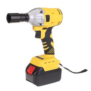 108VF Electric Cordless Drill Brushless Impact Wrench Torque Tool 30000mAh LED Lights