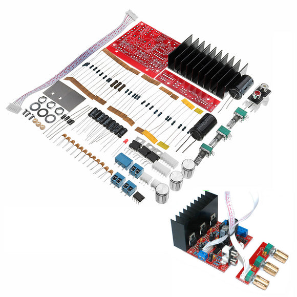 DIY TDA2030A DC 12V 30W 1.5A 2.1 Amplifier Board Kit 3 Channels Computer Speaker Subwoofer