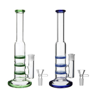 3.5x3.1"x10" Water Glass Pipe Straw Bottle Glassware Shisha Chicha"