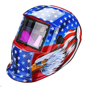 Solar Pro Auto Darkening Welding Helmet Arc Tig Mig Protect Grinding Welding Mask