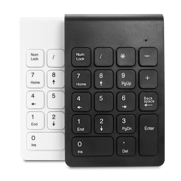 2.4GHz USB Wireless 18 Keys Number Pad Keyboard Numeric Keypad For Laptop PC