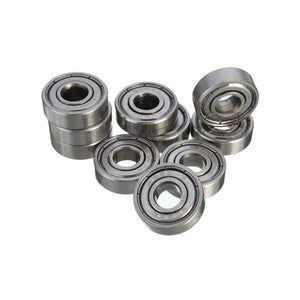 10Pcs 608ZZ Ball Bearings Skateboard Bearing C3 High Speed For Electric Motor