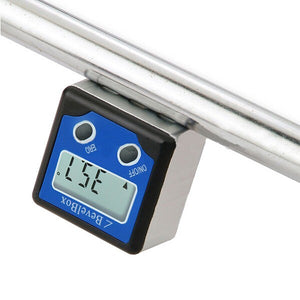 BB-180 360 Degree Digital Mini Bevel Box Angle Gauge Meter Protractor Magnets Base  Inclinator