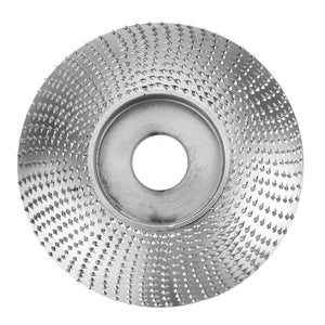 Drillpro 80mm Extreme Shaping Disc 16mm Bore Tungsten Carbide Wood Carving Disc Grinder Disc for 100 115 Angle Grinder Woodworking Tool