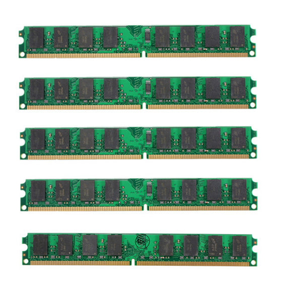 5PCS 2GB DDR2-800MHz PC2-6400 240PIN DIMM AMD Motherboard Memory RAM