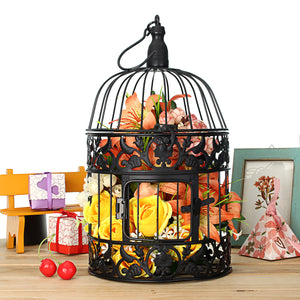 Birdcage Wedding Wishing Well Card Holder Center Pieces Hanging Flowers Decorations