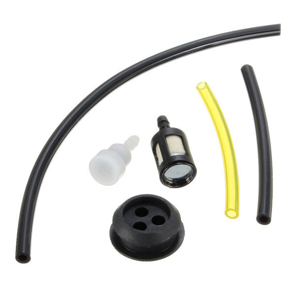 Fuel Line with Filter Vent Tank Grommet for Trimmers Blowers