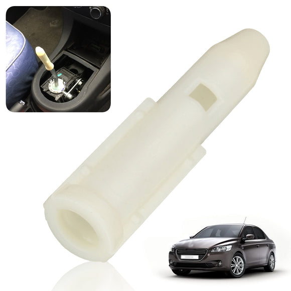 Gear Shift Knob Sleeve Adapter Lever White for Peugeot 106 206 307 301 308 Citroen C4