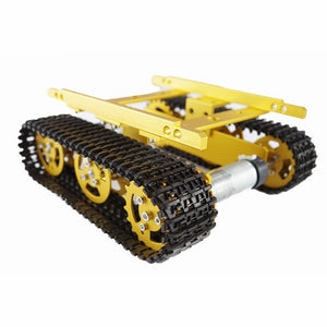 T100 Aluminum Alloy Tank Caterpillar Chassis Smart Robot DIY Kit For Arduino